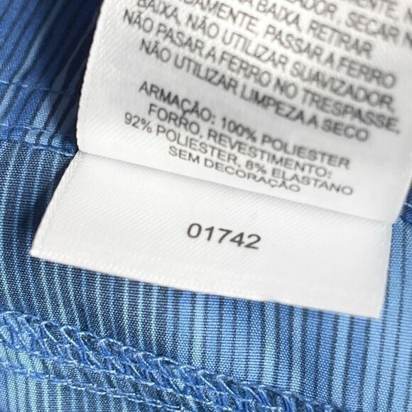 COLUMBIA Mens Size 40 Blue Board Shorts Floral‎ Hawaiian Swim Trunks Omni Shade - Picture 8 of 8